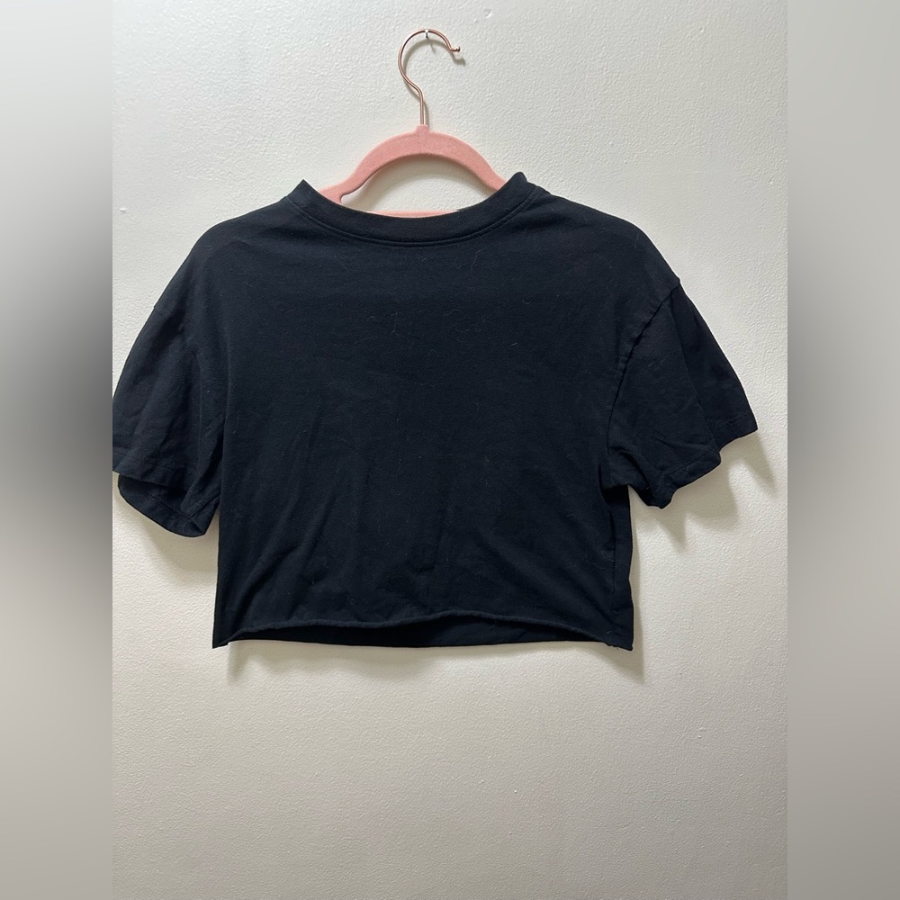 Black Women's Crop Top